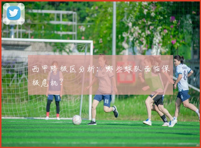 西甲降级区分析：哪些球队面临保级危机？